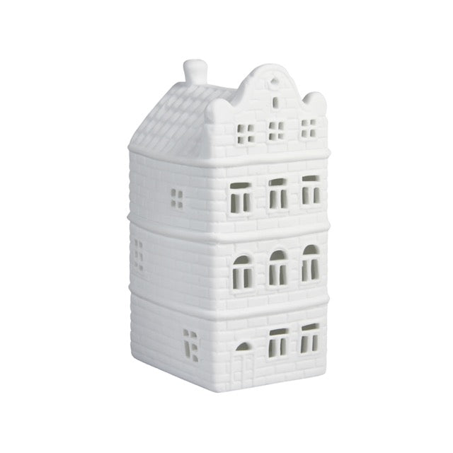 Holländska kanalhus ljuslykta