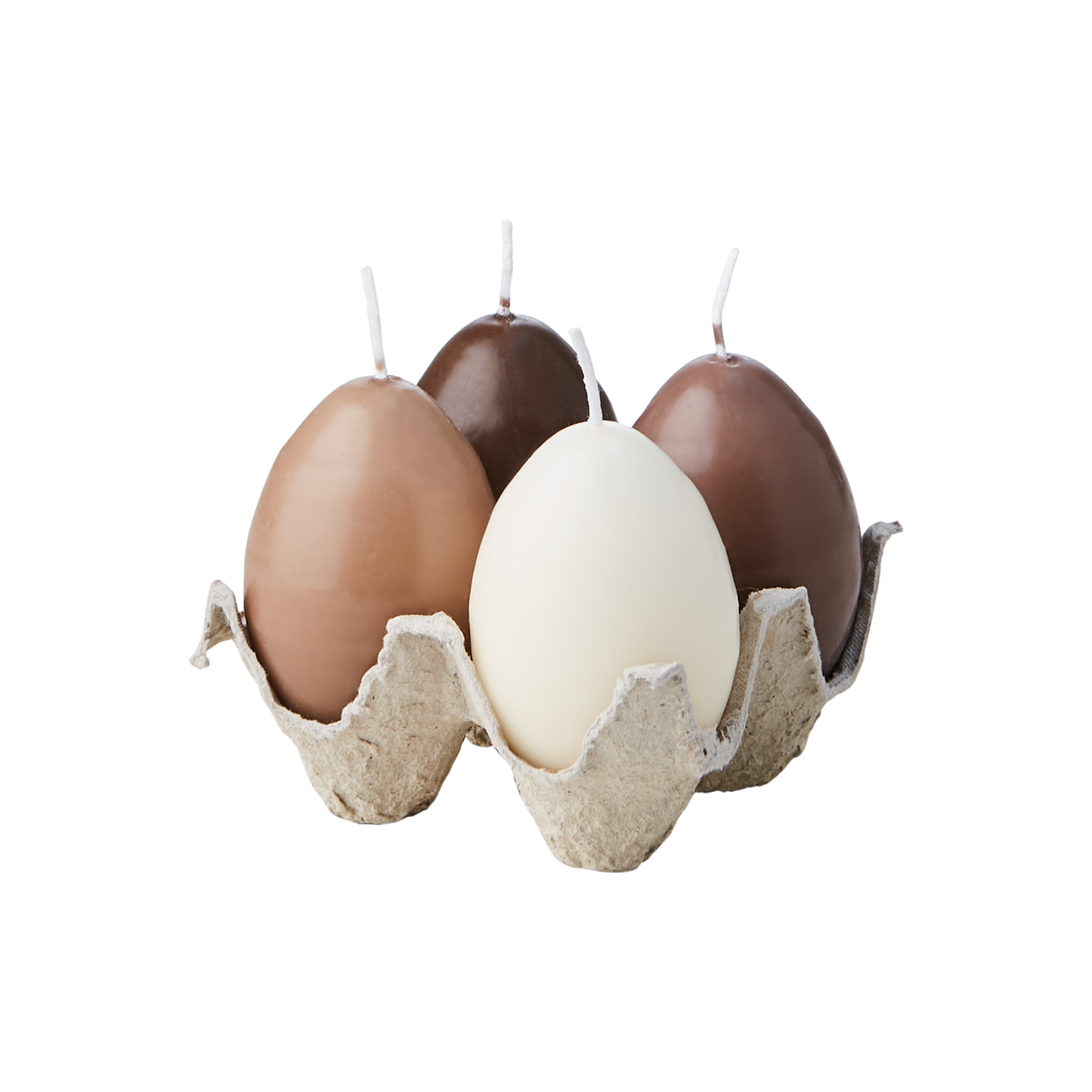 Äggljus bruna 4-pack