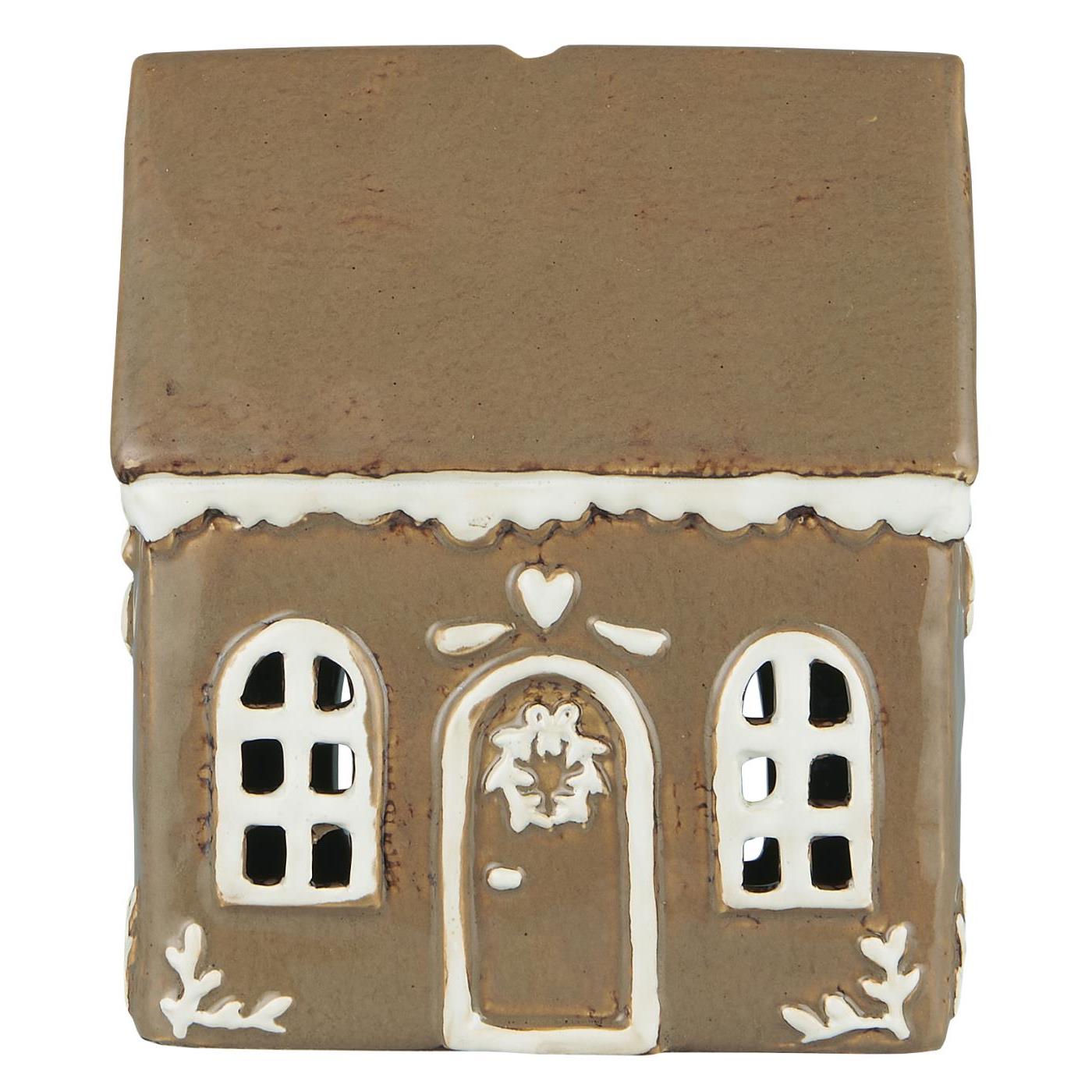 Danska pepparkakshus dörrkrans