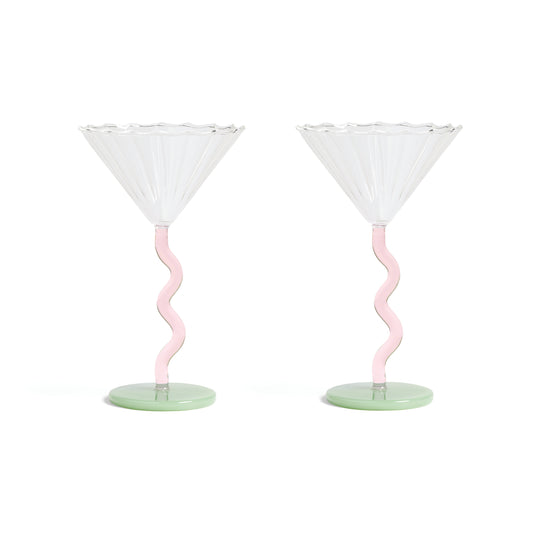 Glas coupe curve 2-pack