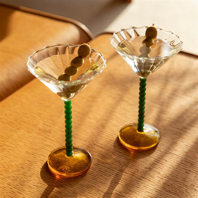 Glas perle 2-pack