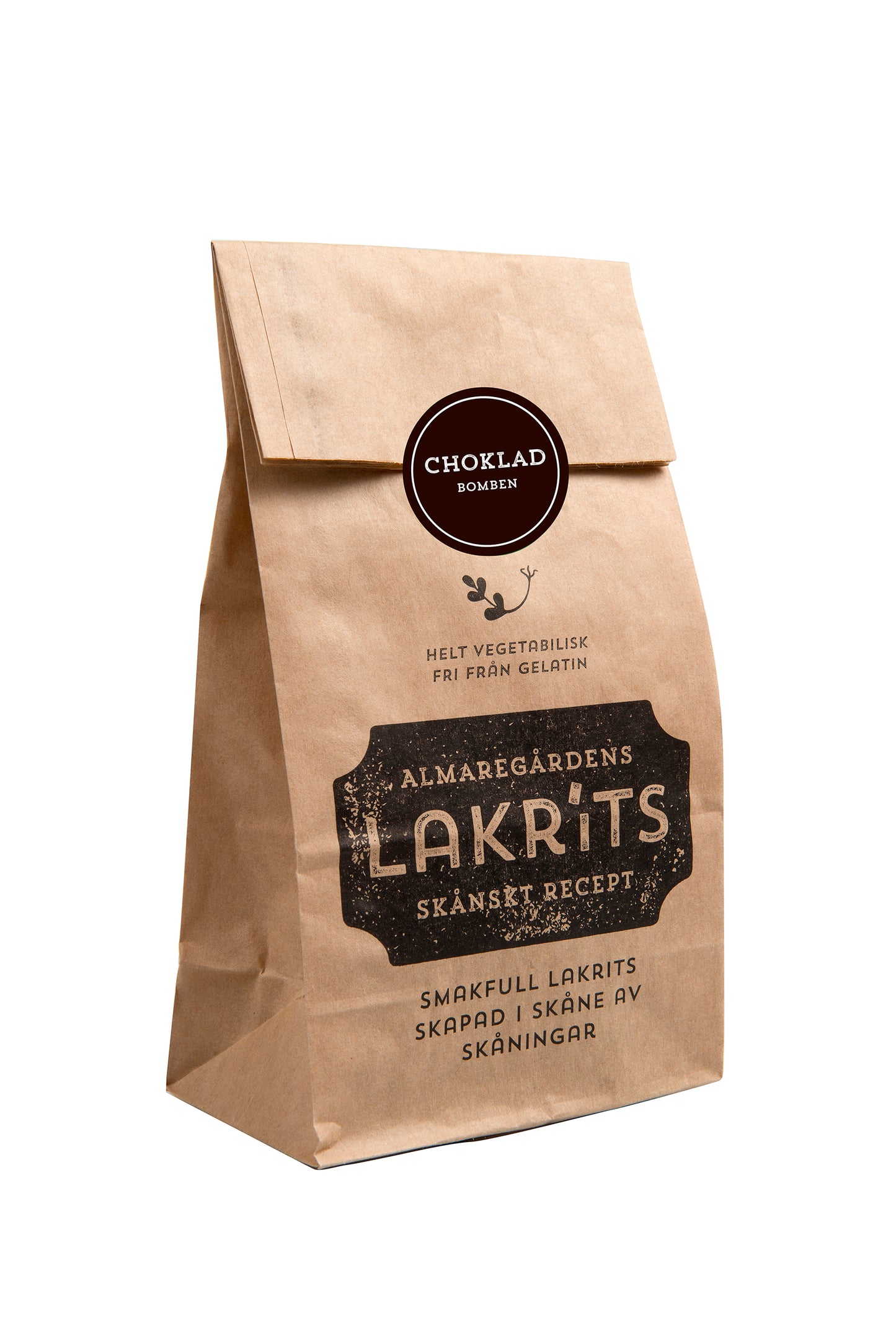 Almaregårdens lakrits chokladbomb