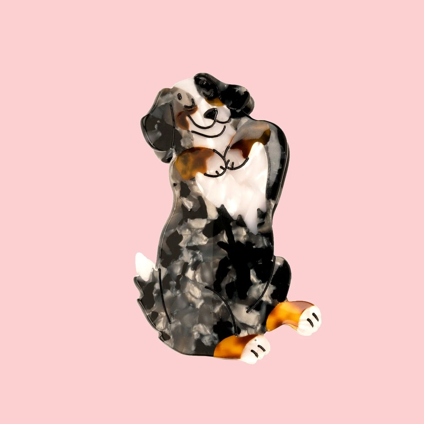 Coucou Suzette hårklämma Berner Sennen