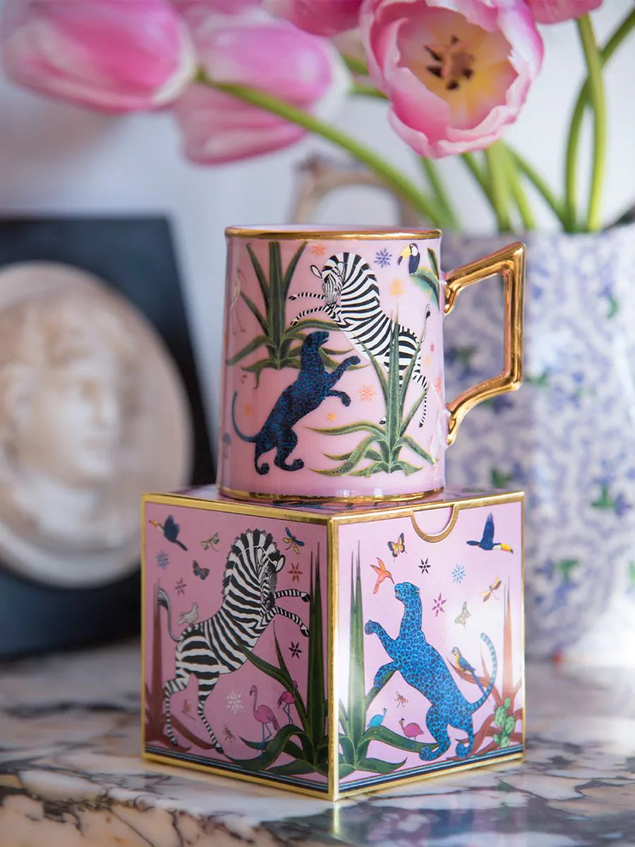 Mugg Ortigia rosa