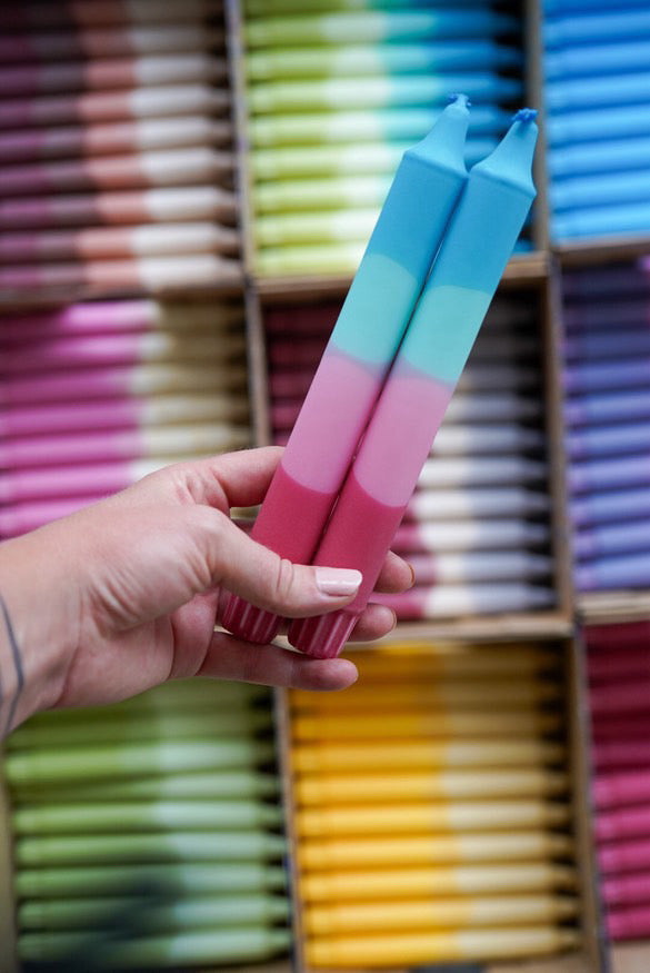 Handgjorda ljus 20 cm - flera färger