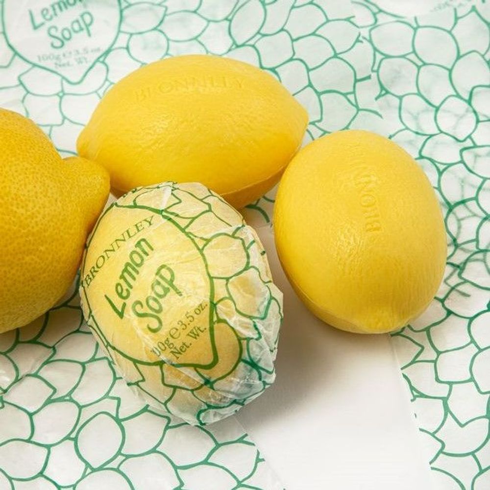 Citrontvål i papper Bronnley