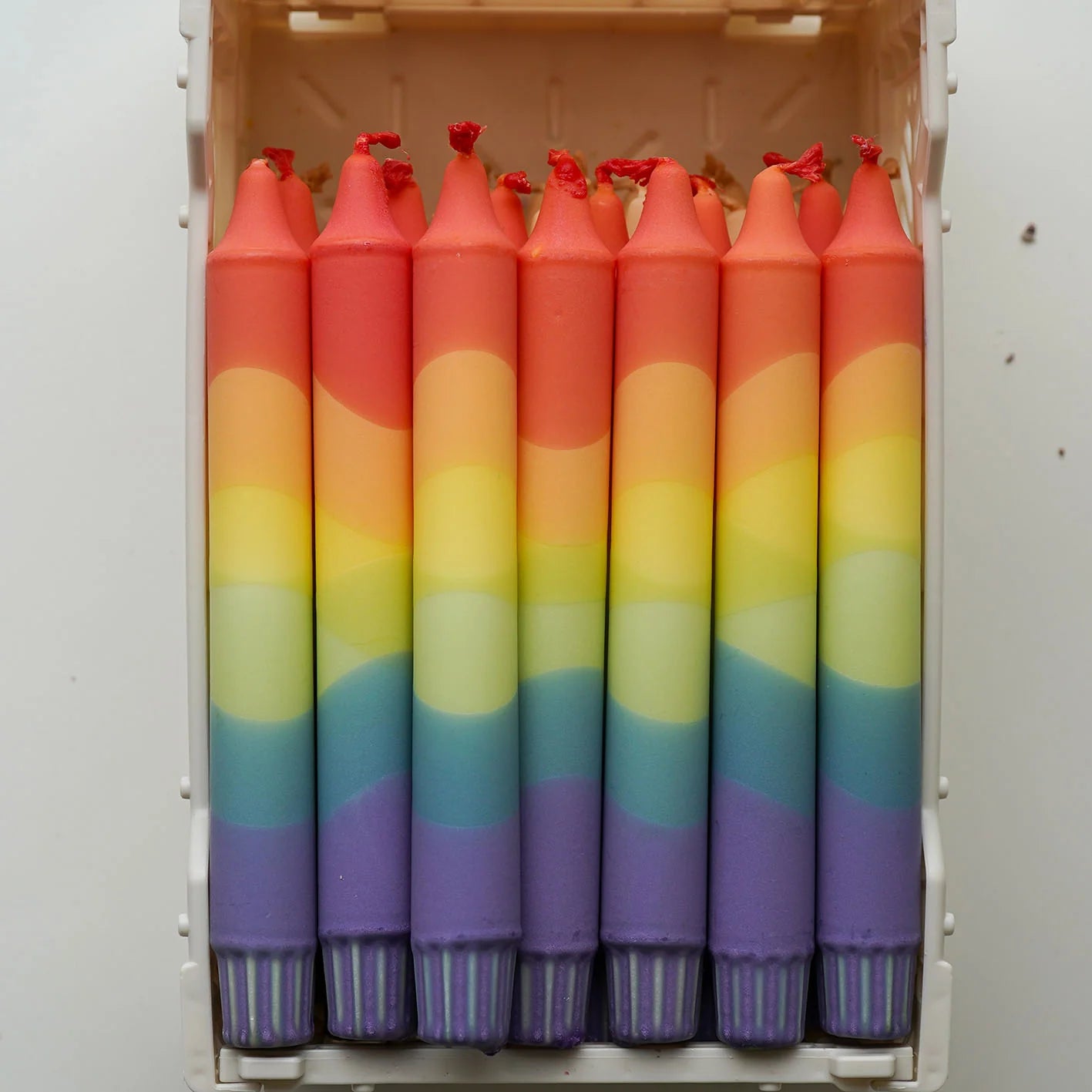 Handgjorda ljus 20 cm - flera färger