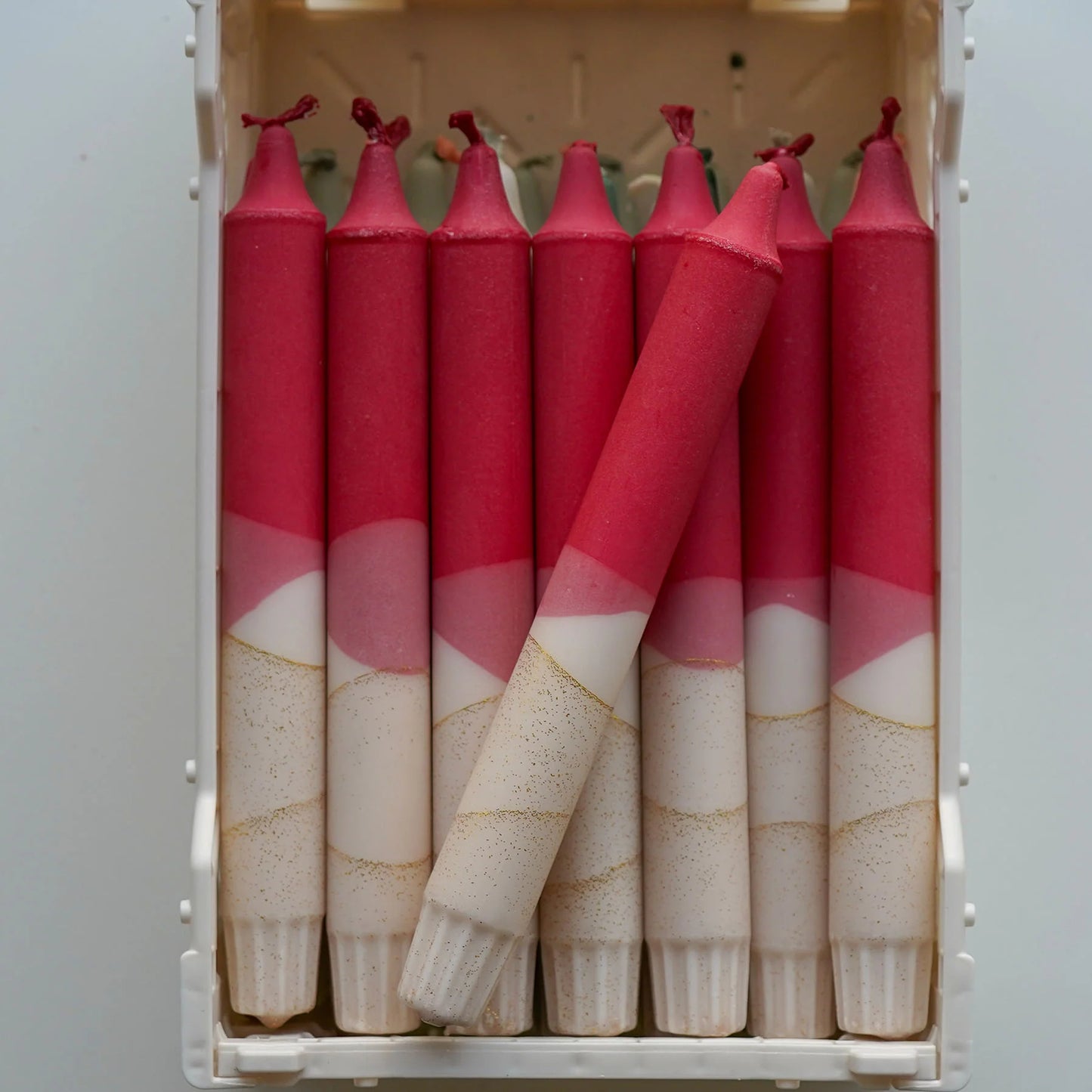 Handgjorda ljus 20 cm - flera färger