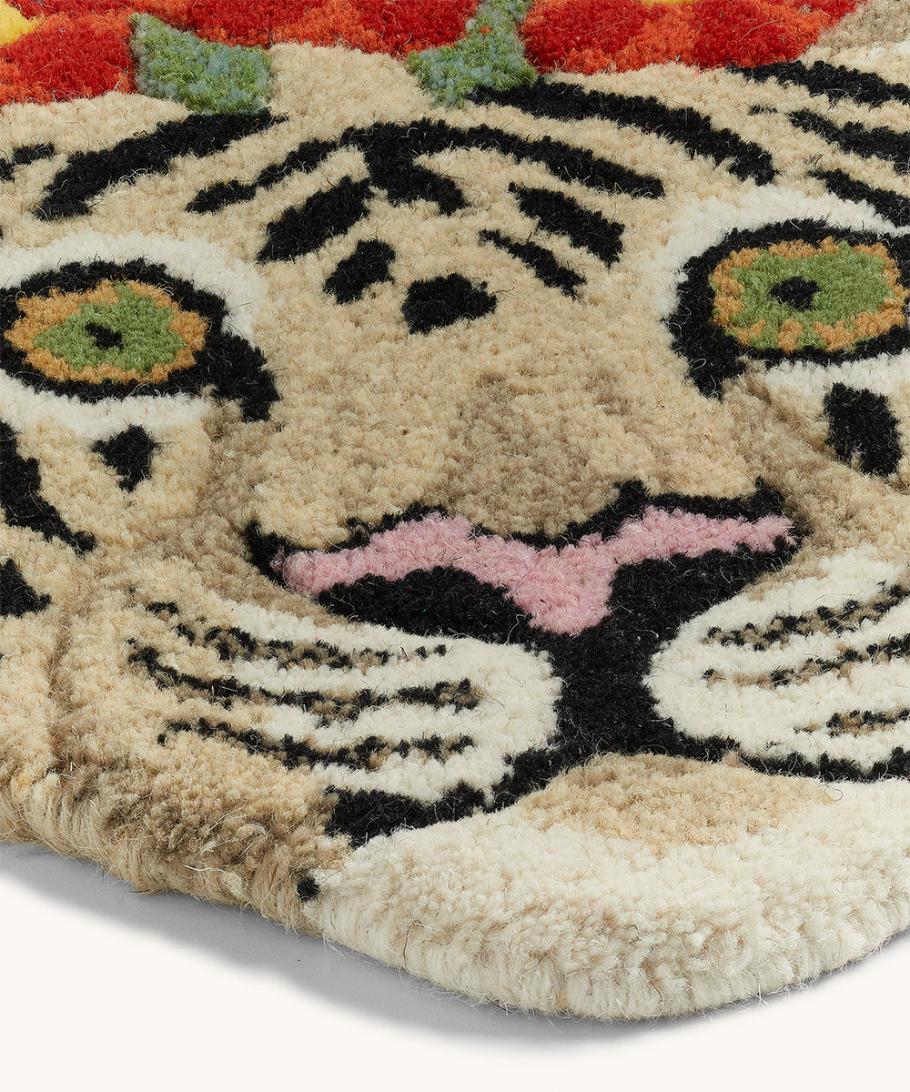 Tiger blommor matta small
