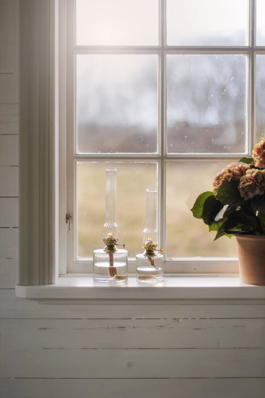 Oljelampa Elvira stor