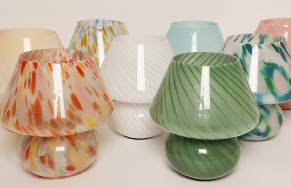 Lampa mönstrad stor flera färger