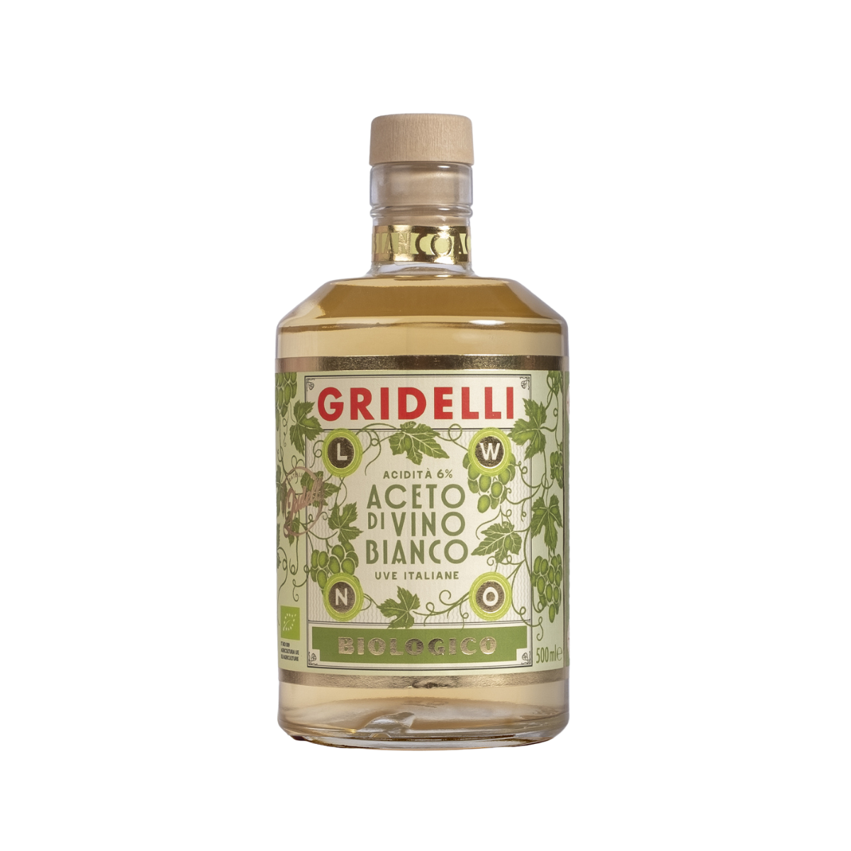 Gridelli Aceto di vino bianco vitvinsvinäger