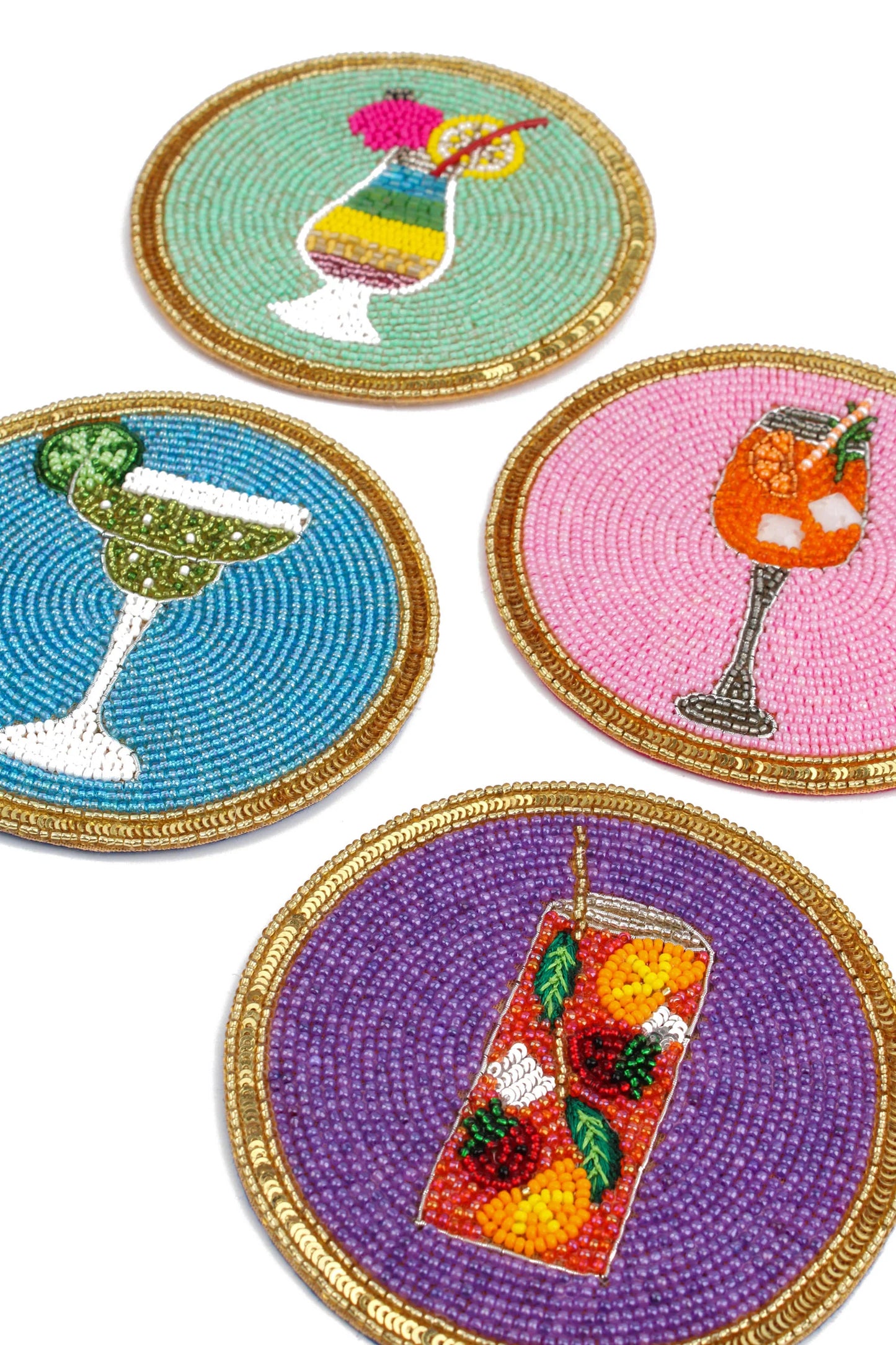 Coasters glasunderlägg drinkar 4-pack
