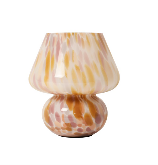 Lampa mönstrad stor flera färger