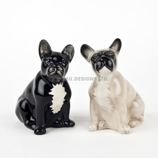 Salt och peppar Fransk Bulldog