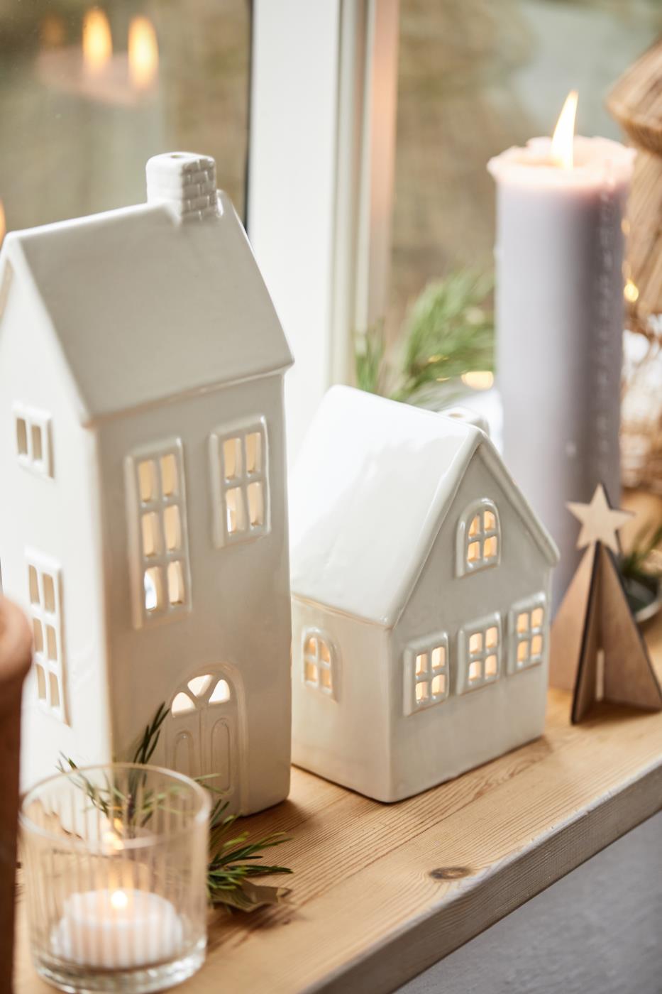 Danska julhus 4 fönster