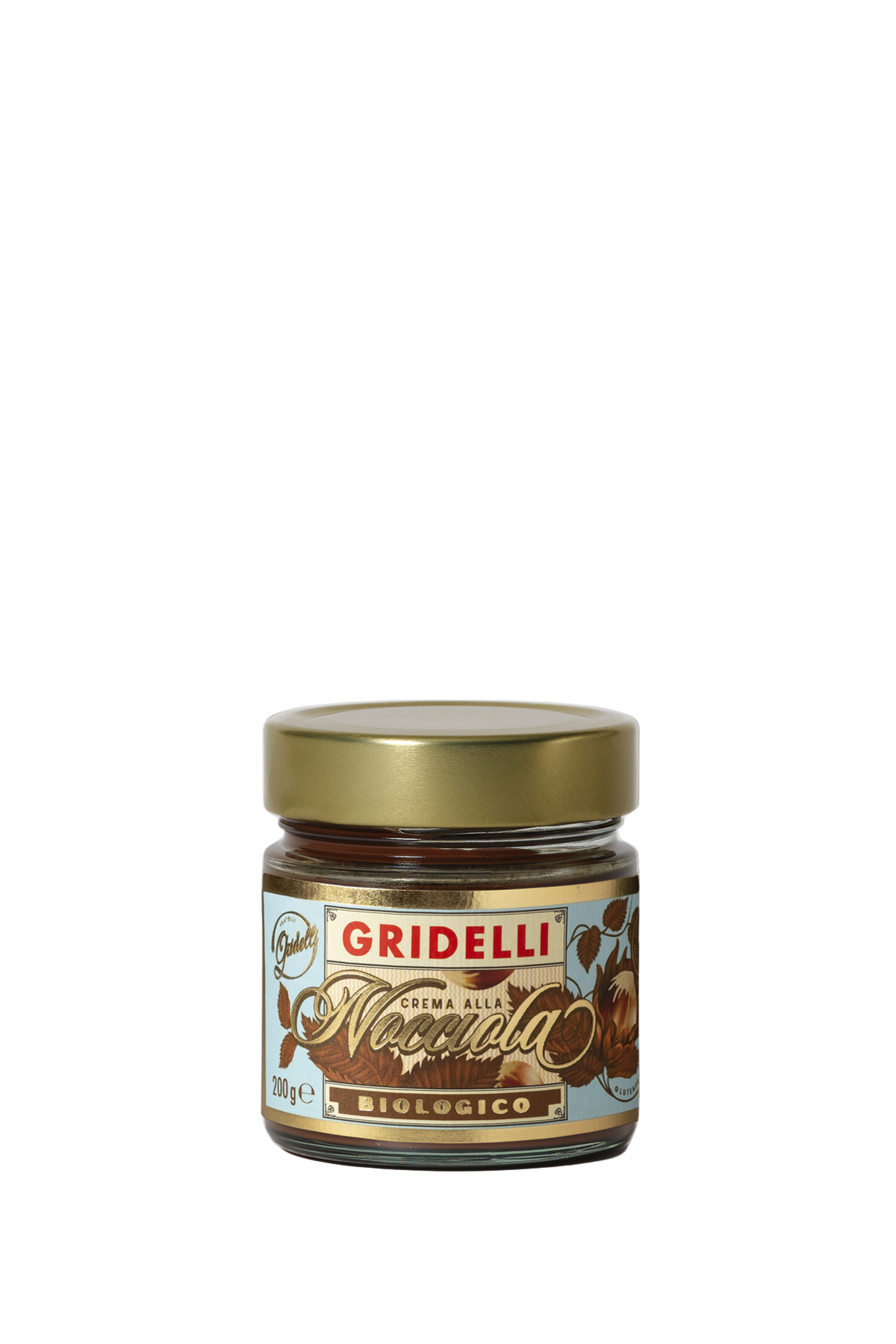 Gridelli Nocciola ekologisk hasselnötscréme