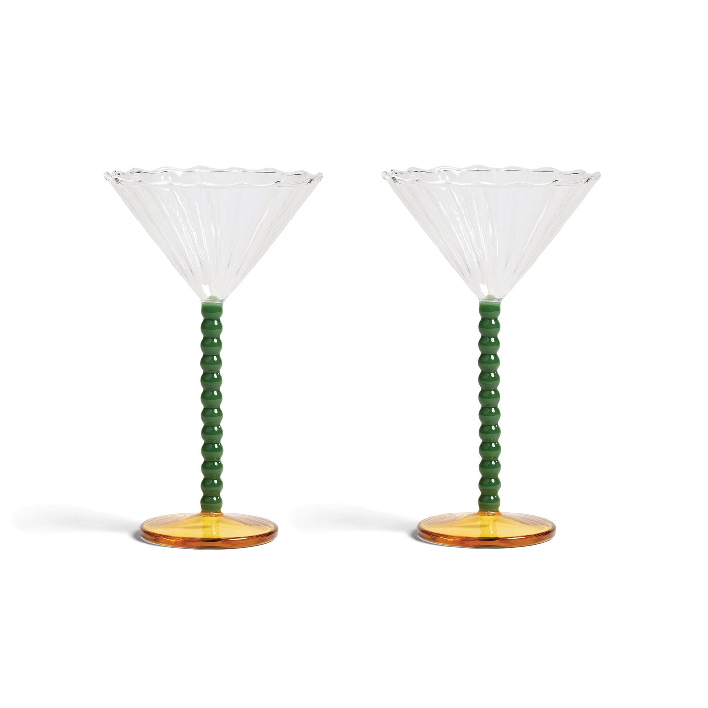Glas perle 2-pack