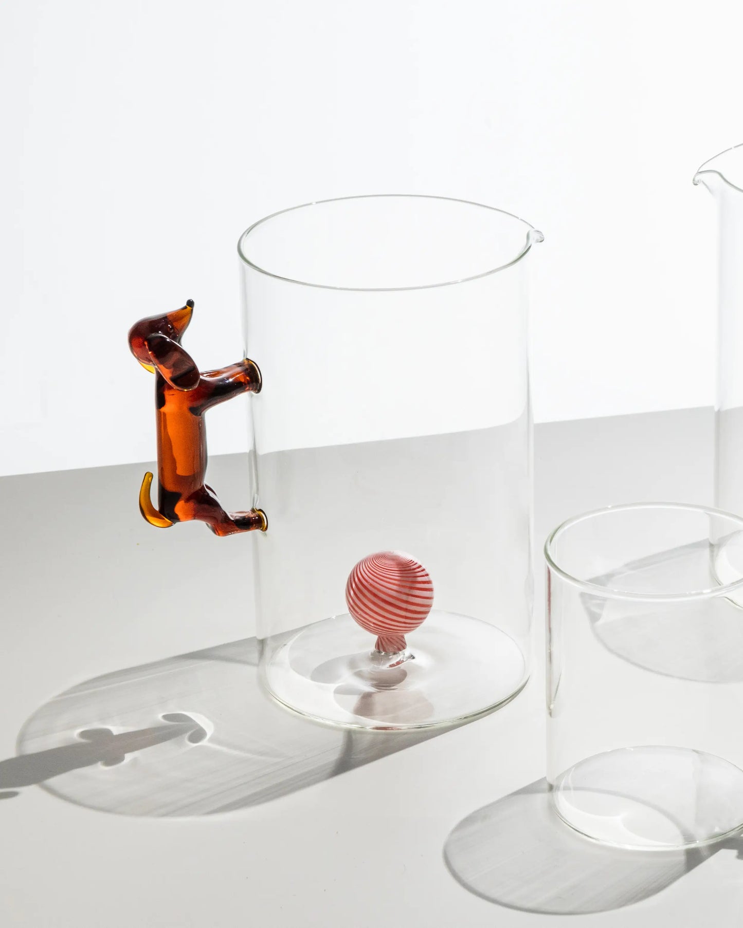 Kanna i glas tax med boll