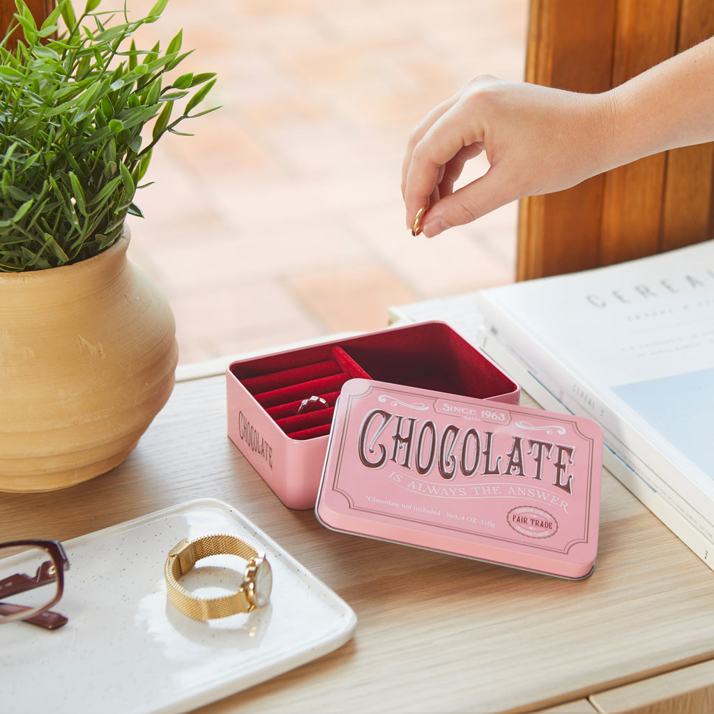 Smyckesförvaring chokladask