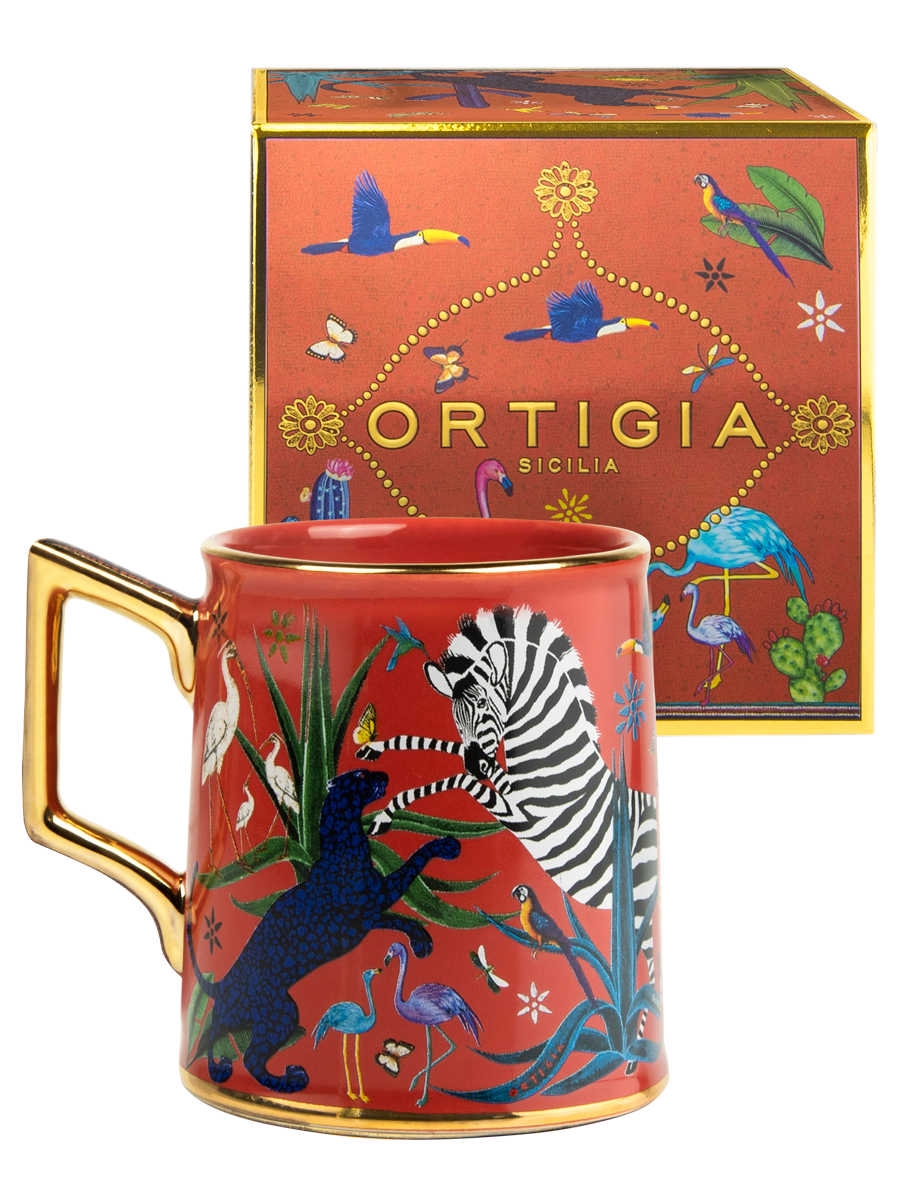 Mugg Ortigia Corallo röd