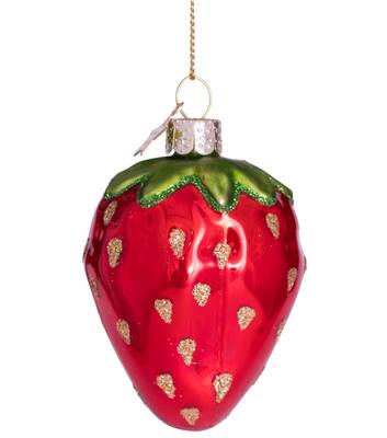 Julgranskula jordgubbe