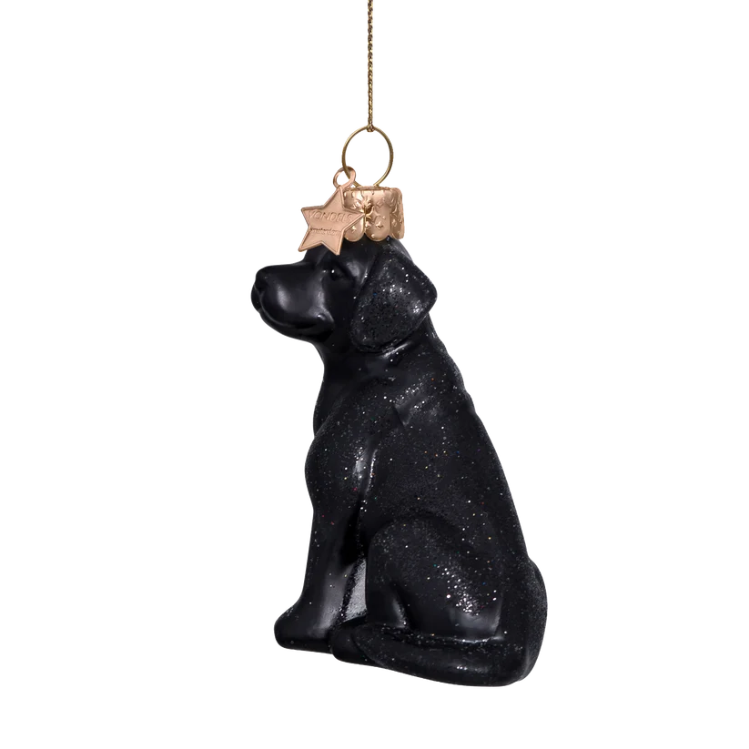 Julgranskula Labrador svart