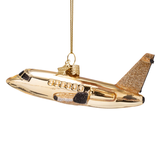 Julgranskula flygplan