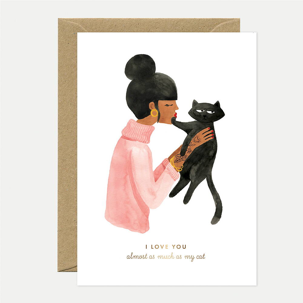 Kurze Katze Alles Gute zum Geburtstag