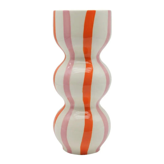Vase orange/rosa Raquelita