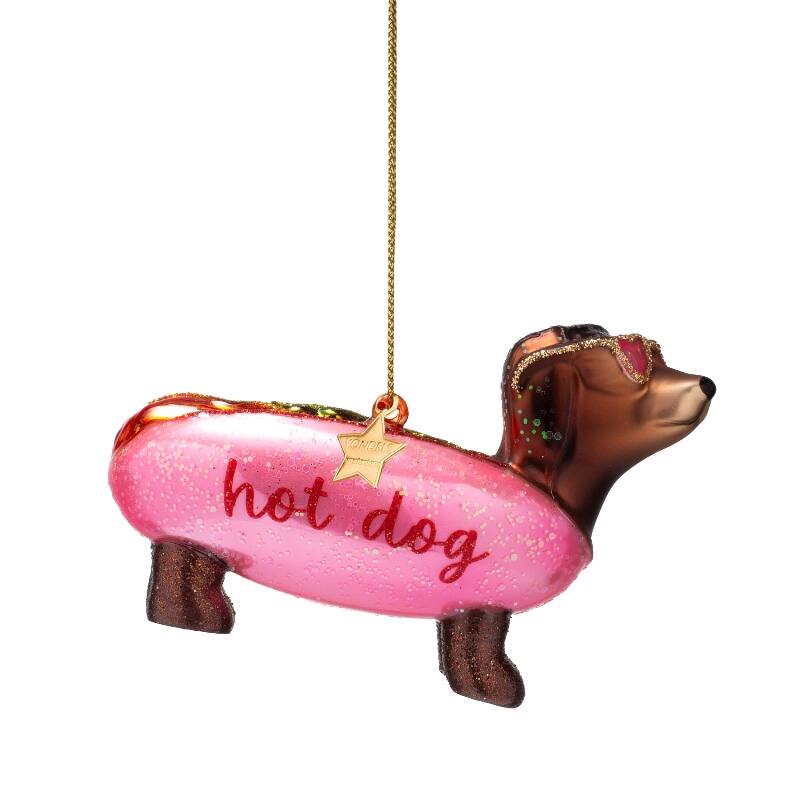 Julgranskula tax hot dog