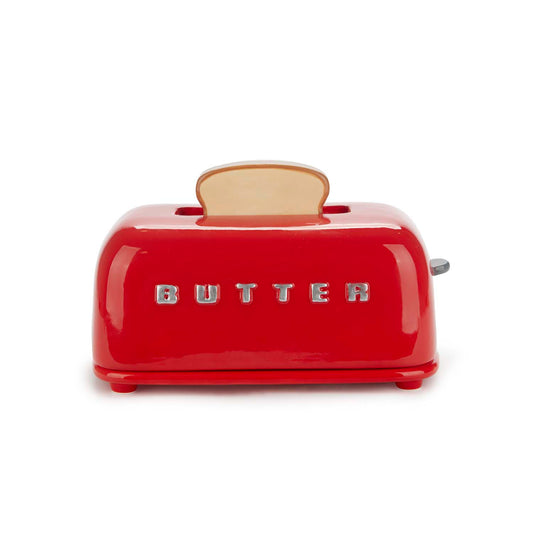 Smørkrukke retro - flere farver