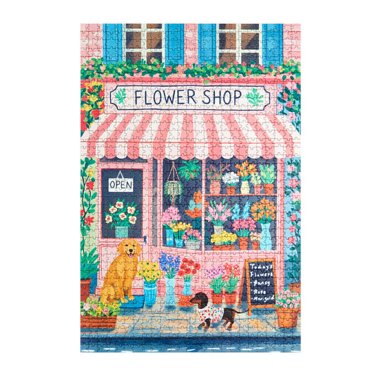 Pussel Flower shop 1000 bitar