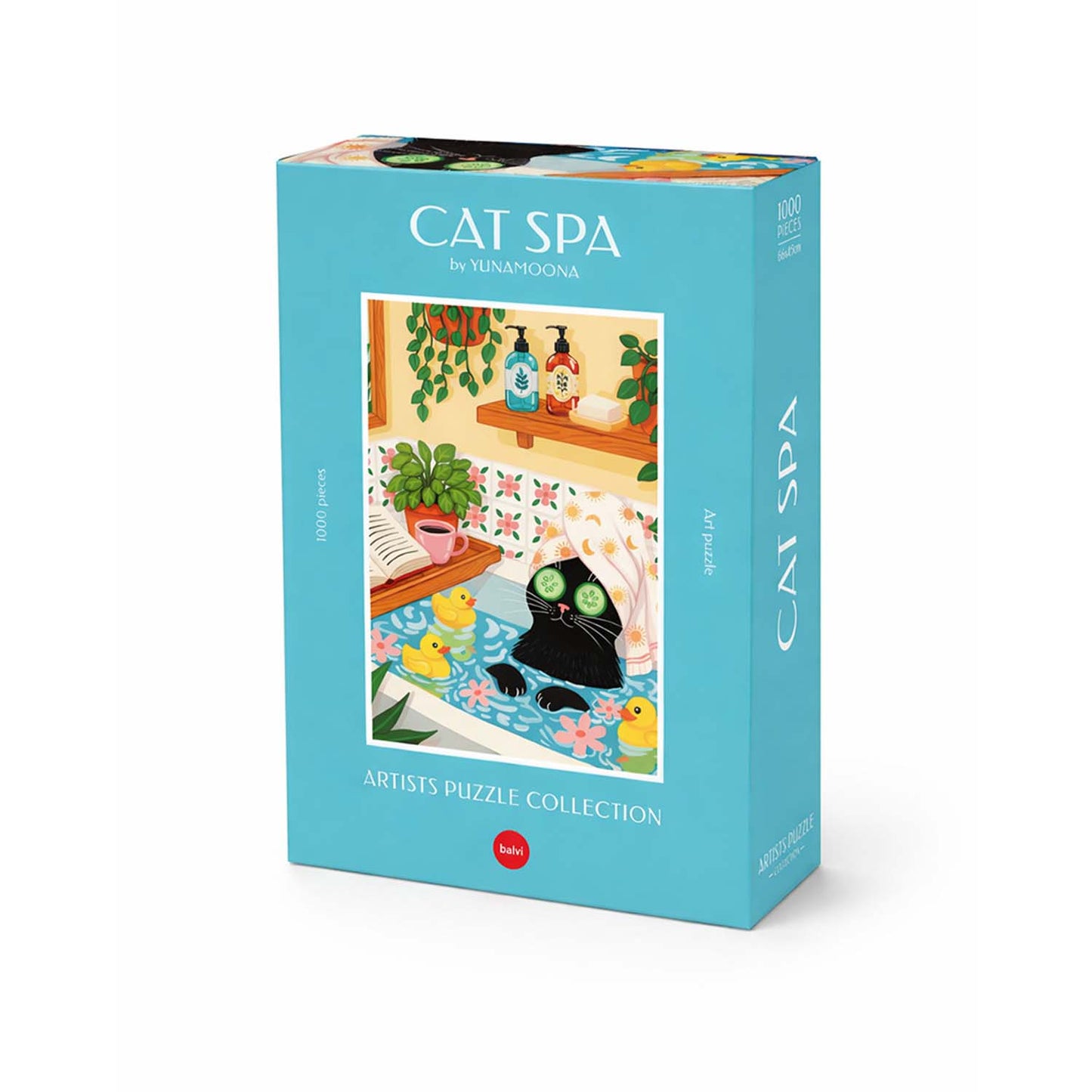 Puslespil Katte-spa 1000 brikker