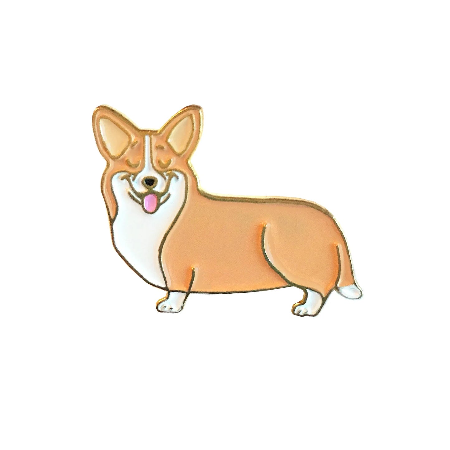 Coucou Suzette pin brosch Corgi