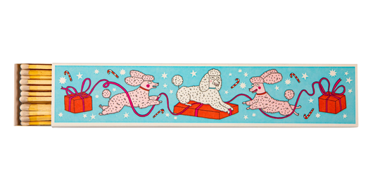 Tändstickor Archivist - Christmas Poodles