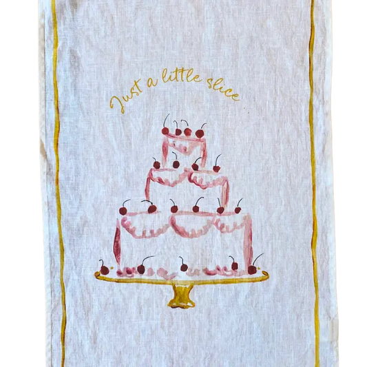 Kökshandduk linne - Just a little slice