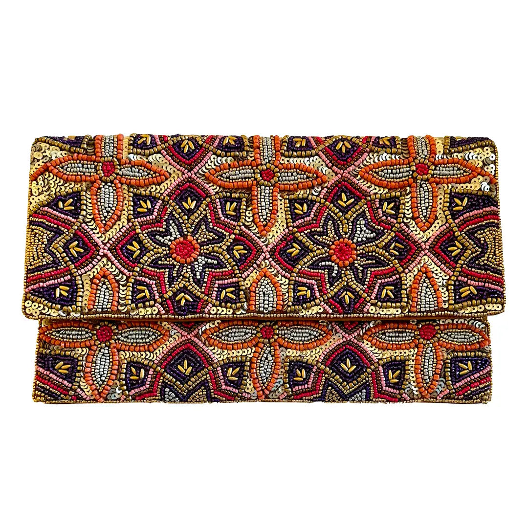 Lily Posh Clutch blommig rost