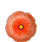 Stor skål vallmo Poppy röd