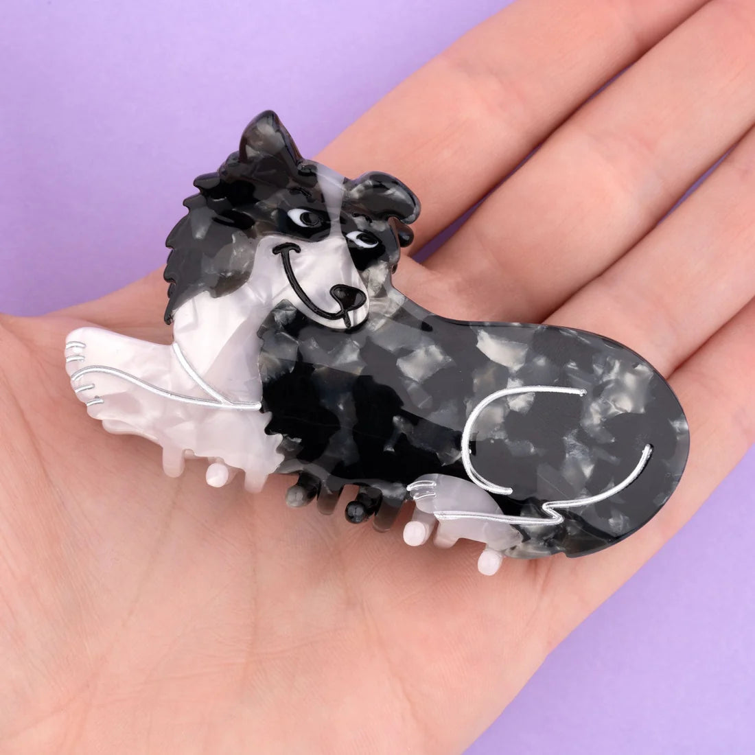 Coucou Suzette hårklämma Border Collie