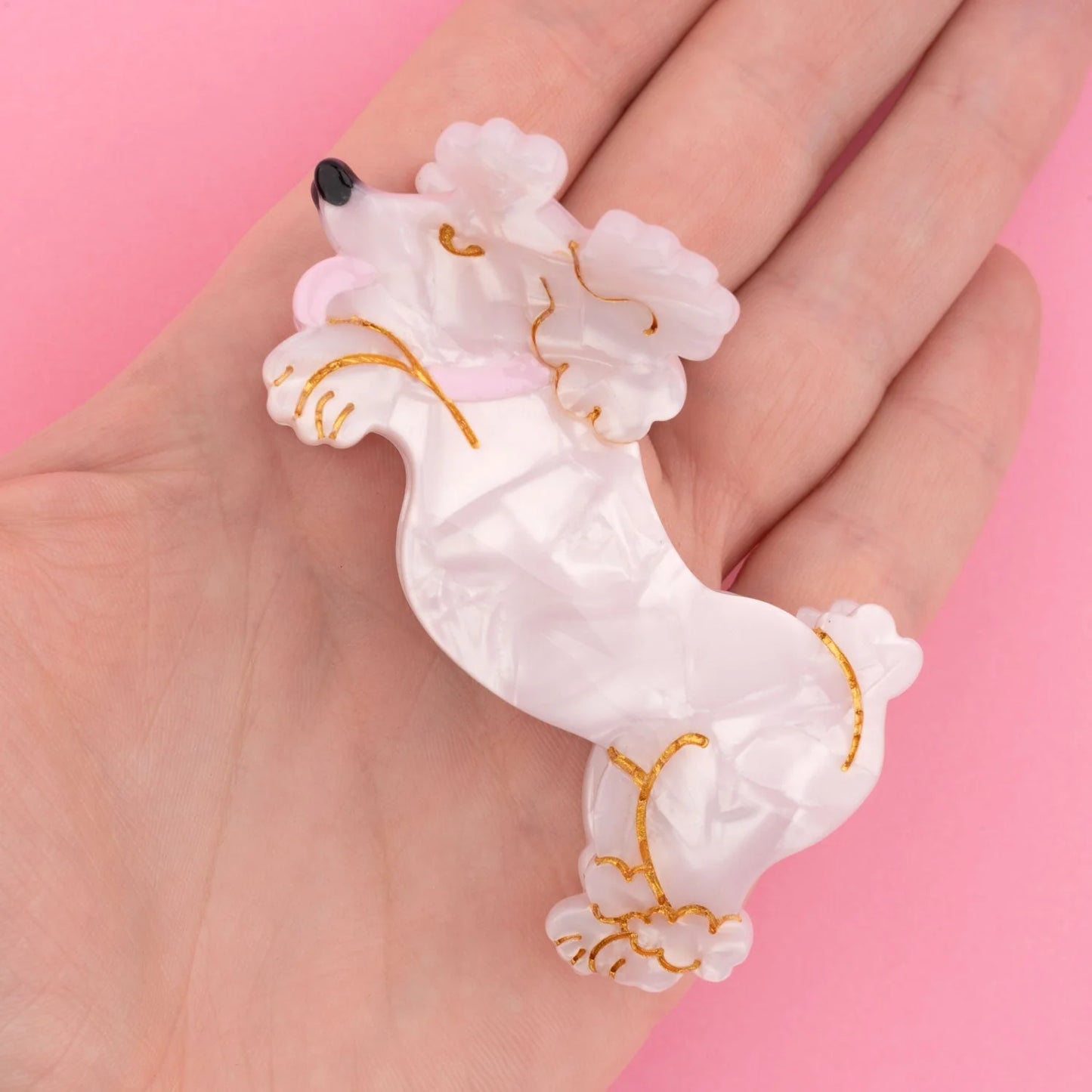 Coucou Suzette hårklämma Pudel