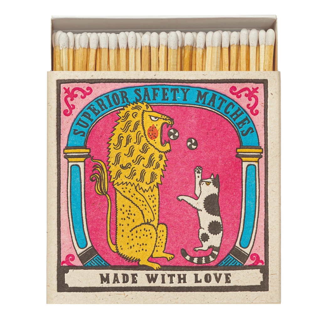 Tändstickor Archivist - Big cat, little cat