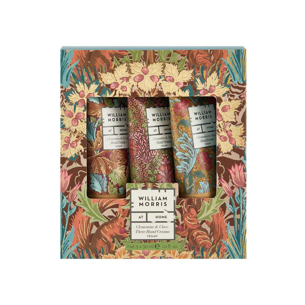 William Morris 3 x handkräm i presentförpackning Oak & Willow