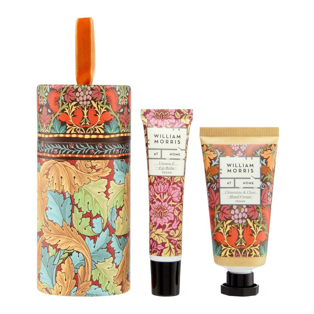 William Morris Handkräm och läppbalsam presentförpackning smällkaramell