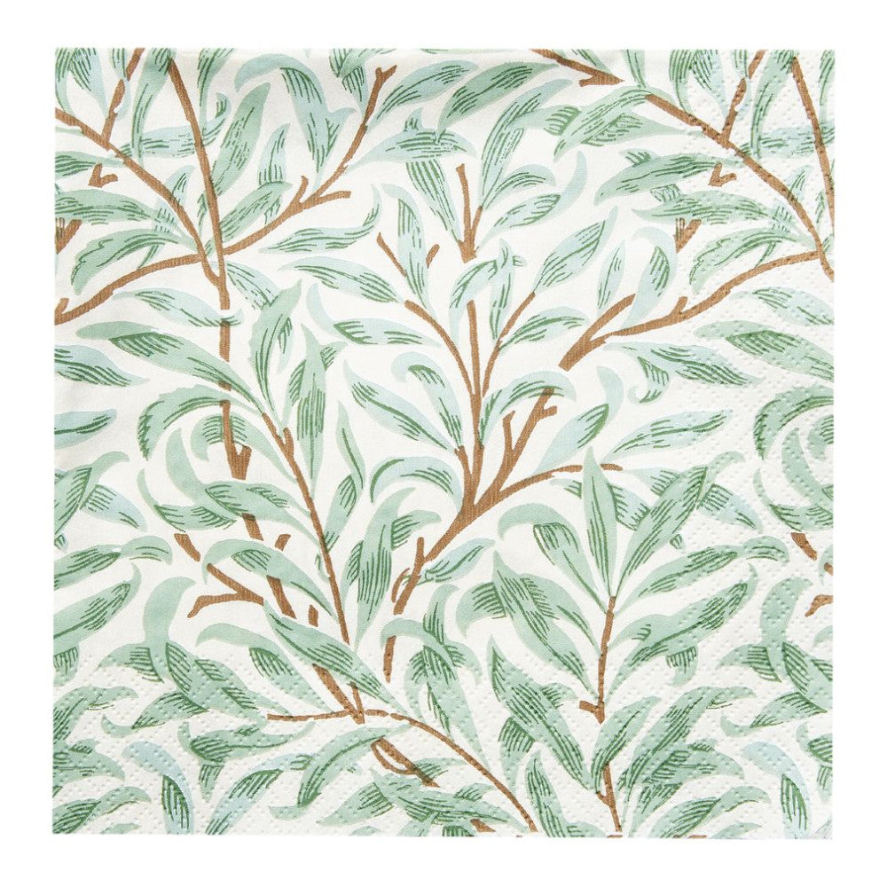 Servietten William Morris Bower Grün