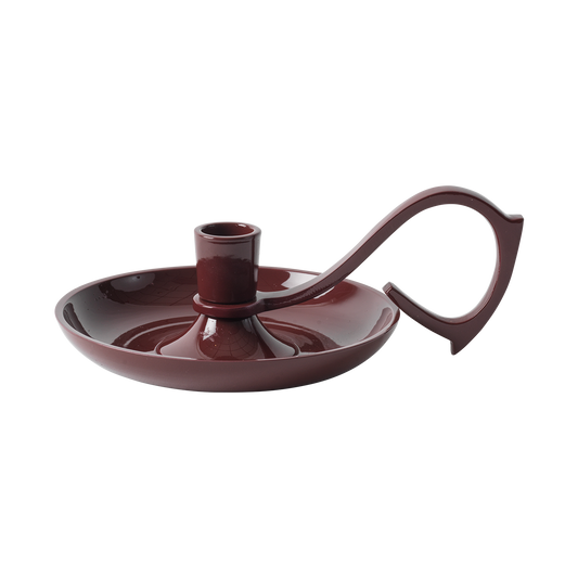 Mindy ljusstake burgundy