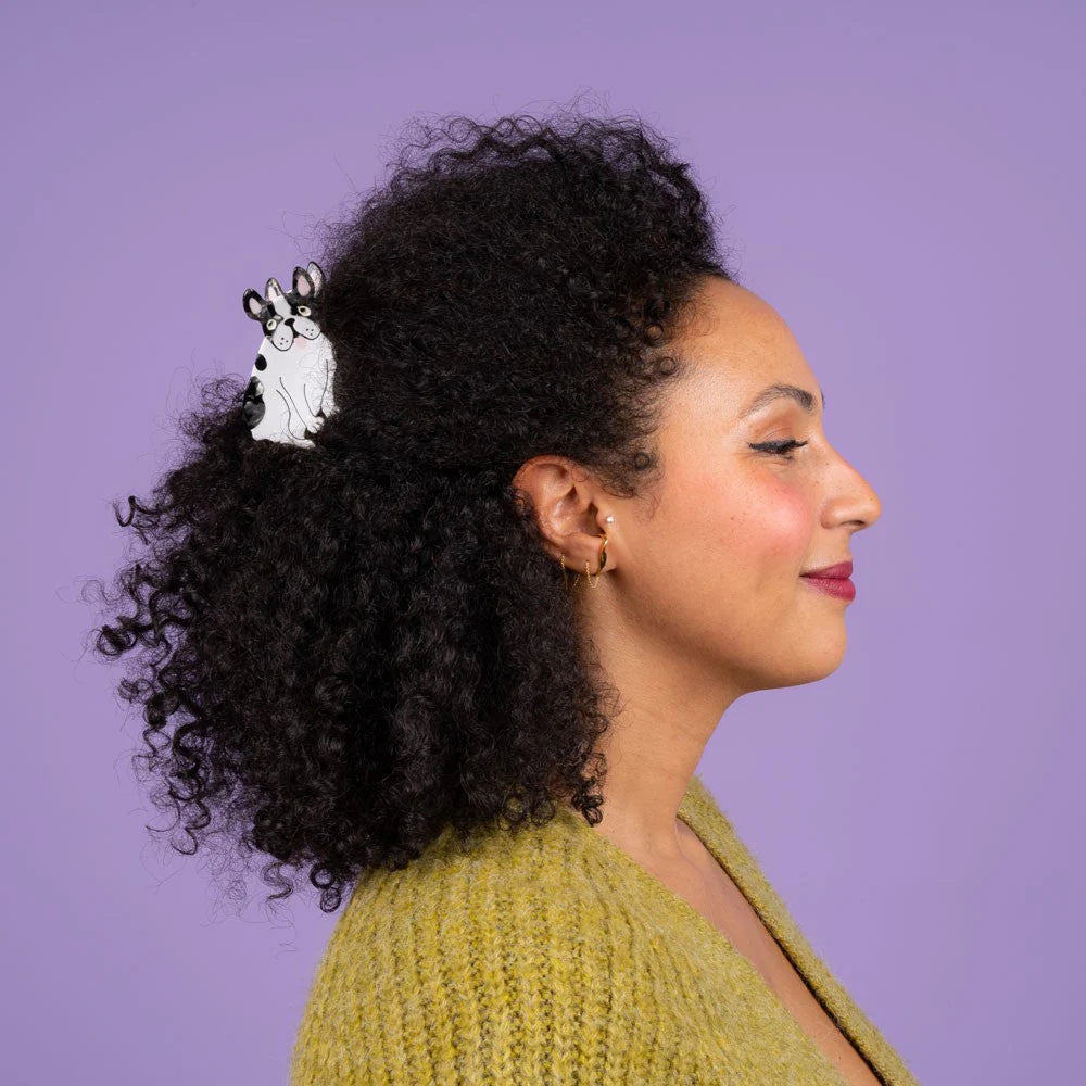 Coucou Suzette hårklämma Fransk Bulldog