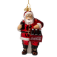 Julekugle gravhund hotdog lyserød