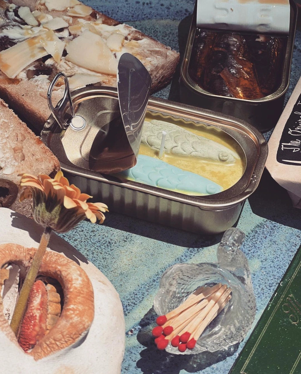 Tinned Fish Candle - Doftljus i konservburk