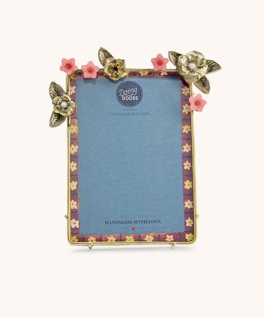 Ram till foto blommor